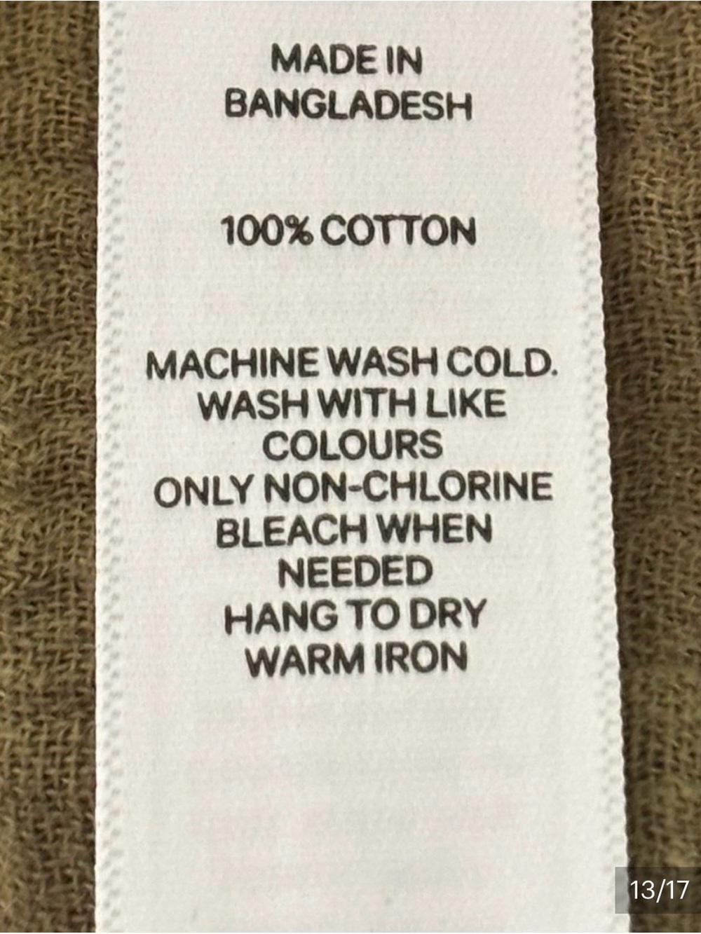 Joe Fresh Women’s Size 1X Olive-Green V-Neck Tank 100% Cotton Casual Top - Picture 11 of 15